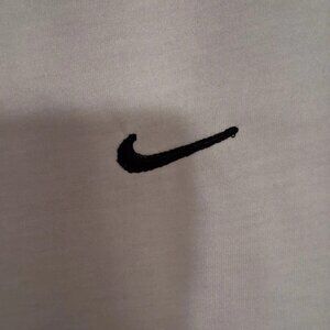 Mens Nike Sportswear Long Sleeve T-Shirt White,  Black Logo